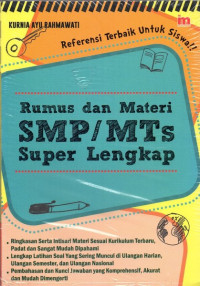 Image of Rumus dan Materi SMP/MTs Super Lengkap