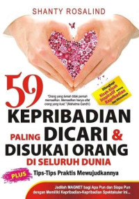 Image of Lima Puluh Sembilan (59) Kepribadian Paling Dicari & Disukai Orang Di Seluruh Dunia