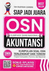Image of Siap Jadi Juara OSN Akuntansi: kumpulan soal OSN Terlengkap dan Terkini