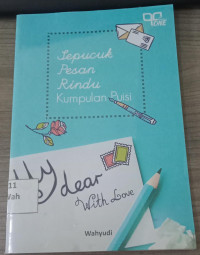 Image of Sepucuk Pesan Rindu:Kumpulan Puisi